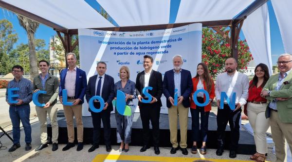 Jerez participa en la revolución del hidrógeno verde con la primera planta demostrativa de España a partir de agua regenerada